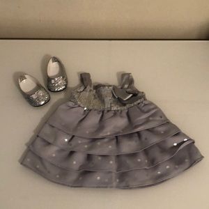 My Life Doll Party Dress & Matching Shoes